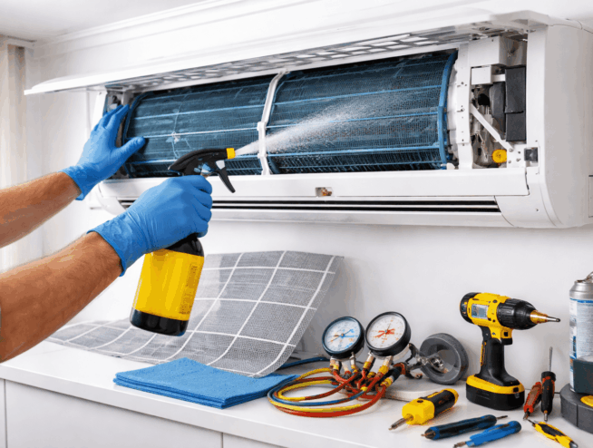Manutenção de ar condicionado